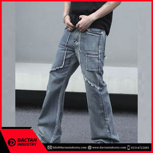 Pantalones Casuales de Hombre, Corte Ajustado, Calidad Premium, Transpirables, Ligeros, de Lona, Cintura Alta, con Logotipo Personalizado, Secado Rápido - Product Image 4