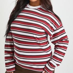 Nouveau élégant femmes t-shirts coton Polyester tenue décontracté respirant femmes t-shirt à vendre prix compétitif avec personnalisé - Product Image 1