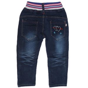 Pantalon en jean pour filles - Bleu - Product Image 2