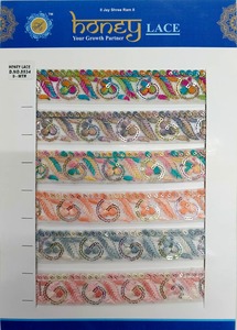 ลูกไม้ปักลายดอกไม้หรูหราเป็นมิตรกับสิ่งแวดล้อมสำหรับสไตล์ธุรกิจแฟชั่นของตกแต่งบ้านงานฝีมือกระเป๋ารองเท้าของขวัญ - Product Image 3