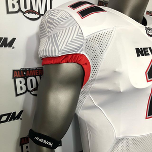 Vente en gros de maillots de sport pour hommes, fabriqués au Pakistan, de haute qualité, uniformes de football américain avec broderie - Product Image 4