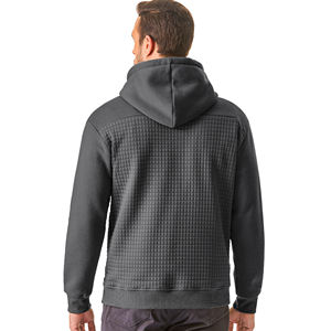 2025 broderie personnalisée impression Streetwear pull à capuche coton poids lourd blanc unisexe Vintage en détresse hommes sweats à capuche - Product Image 5