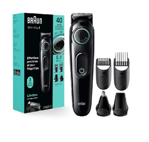 Kit de tondeuse tout-en-un 5-en-1 Série 3 3450 pour hommes, design étanche, prix de gros abordable pour la vente internationale - Product Image 1
