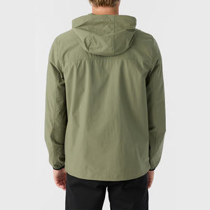 Men's Waterproof Outerwear Lightweight <b>Windbreaker</b> Jacket for Running and Streetwear - Product Image 3