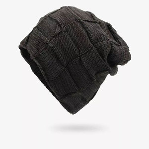 Bonnet en tricot d'hiver de qualité supérieure, doux, chaud, extensible, unisexe, décontracté, pour l'extérieur, bonnet épais en tricot côtelé - Product Image 2