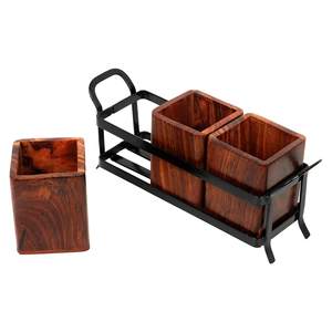 ที่ใส่ช้อนไม้คุณภาพดีที่สุดสำหรับขาตั้งโลหะสำหรับขนาดที่กำหนดเองราคาถูกพร้อมขัดเงาสำหรับขาย - Product Image 1