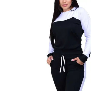 Chándal con Capucha para Mujer, 100% Algodón, Secado Rápido, Diseño Sólido y Logotipo Personalizado, Tendencia Actual - Product Image 6