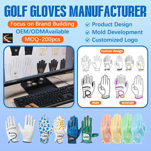 Gants de golf pour femmes en cuir Cabretta souple de haute qualité avec protection UV - Product Image 4