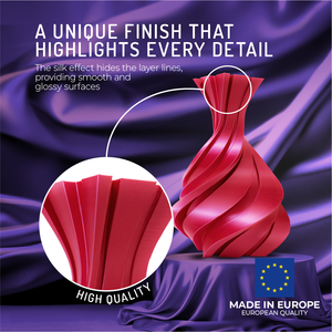 Filamento WINKLE Silk PLA 1.75mm 1kg per Stampante 3D, Alta Precisione, Liscio, Materiale Biodegradabile, Facile da Stampare, Vendita all'Ingrosso FDM - Product Image 2