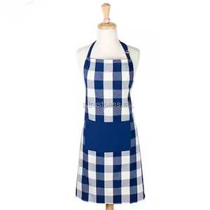 Recién llegado, superventas, último diseño, tamaño personalizado, Material de algodón puro, babero de cocina, delantal - Product Image 3