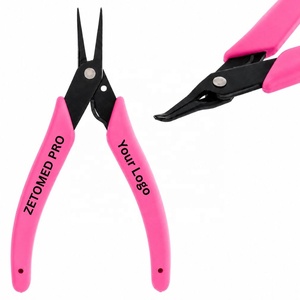 Xuron 450BN Premium High Quality Stainless Steel Long Bent Nose Pliers Precision Tweezer Tip Grip <b>Wire</b> <b>Control</b> Jewelry Making - Product Image 4