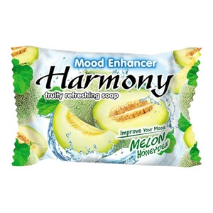 VENTA AL POR MAYOR. JABÓN MELON HONEYDEW Disfrute de una limpieza refrescante con Harmony Bar Soap Melon 70g. - Product Image 1