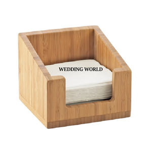ที่ใส่กระดาษเช็ดปากทำจากไม้ที่ใส่ทิชชู่งานทำมือดีไซน์ใหม่ล่าสุด - Product Image 2