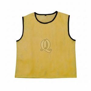 Maillots d'entraînement de floorball orange en gros, légers, en maille, pour sports d'équipe, adultes et jeunes - Product Image 3