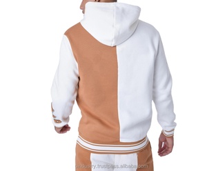 Survêtement décontracté pour hommes, nouveau style de streetwear, sweat à capuche zippé et pantalon de survêtement, ensemble deux pièces, vêtements de sport, survêtements - Product Image 5
