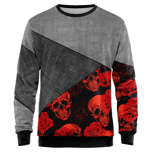 Premium Men Sublimated Fleece <b>Sweatshirt</b> 100% Polyester <b>Vintage</b> Embroidered All Print Streetwear Pullover Urban Fashion - Product Image 3