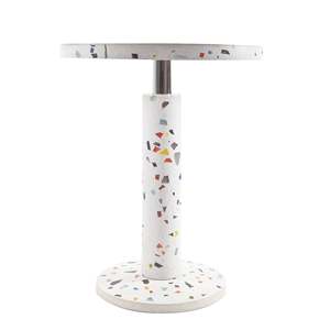 Kyoto Handmade Living Room End Table with Antique Modern Design Wooden and Metal <b>Frame</b> Home Furniture - Product Image 3