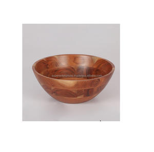 Bols de service brun foncé Saladier de conception d'ustensiles de cuisine d'intérieur avec un design poli et personnalisé disponible - Product Image 4