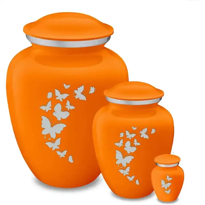 High Quality Funeral Urns Classic Design Aluminium Cremation Urns for Human Ashes Adult for Worldwide Export