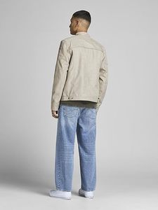 Veste en cuir de haute qualité Logo personnalisé Veste en cuir Vêtements à la mode Veste en cuir pour hommes - Product Image 2