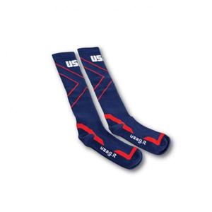 Chaussettes de compression graduée longues Usag pour le sport et semelles intérieures confortables - Product Image 1