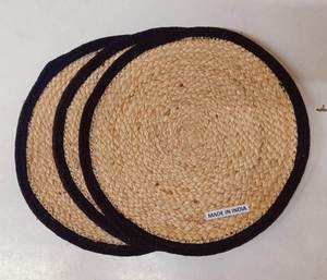 Mantel de algodón tejido con jacinto de agua reutilizable ecológico, antideslizante, lavable, decoración tradicional para el hogar para bodas, banquetes - Product Image 3