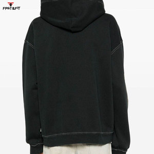 Pull d'hiver sur mesure confortable à manches longues 100% coton Nouveau design avec broderie en vente - Product Image 2