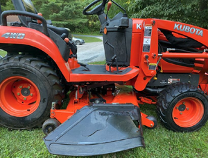 For BX2360 <b>Walking</b> Tractor with Lawn Mower Attachment 24HP Diesel 2WD Gear Pump Turf Maintenance <b>Machine</b> - Product Image 5