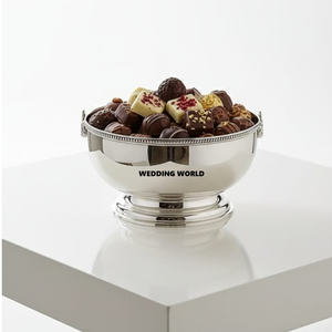 Tazón redondo de acero para chocolate Acabado mate Diseñador Nuevo Tazón dulce Tamaño personalizado Lujo Nuevo Tazón de chocolate - Product Image 6