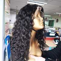 Wig Rambut Keriting Vietnam Burma Terlaris, Ekstensi Rambut Virgin Warna Hitam Alami, Harga Murah dari Pabrik