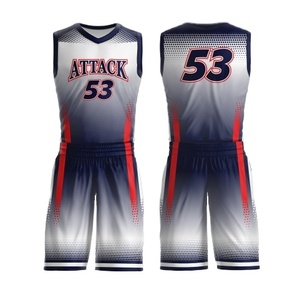 Ensembles d'uniformes de basketball professionnels respirants, grande taille, personnalisés, avec impression par sublimation intégrale pour la vente en gros - Product Image 4