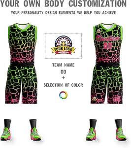 Maillot de basket-ball personnalisé pour hommes, femmes et jeunes, vêtements de sport personnalisés, nom de l'équipe, numéro, logo imprimés - Product Image 2