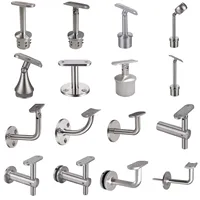 Rampes de balustrade en acier inoxydable pour escaliers