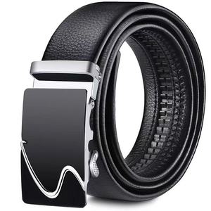 Ceinture en cuir de vache véritable pour homme avec logo personnalisé, boucle en acier, respirante et imperméable, stock accepte la personnalisation - Product Image 4