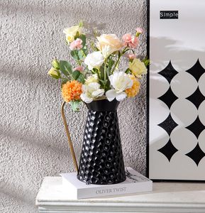 Premium Handmade Iron Flower <b>Vase</b> Modern Decorative <b>Vase</b> for Home Interior Flower <b>Vase</b> Home Decor Modern Creative Zahid EXports - Product Image 3