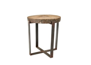 Wooden Side Table Modern Metal <b>Stool</b> High Export Quality Commercial Buyers Hot Selling Best 2024 Moradabad Handicraft Export - Product Image 4