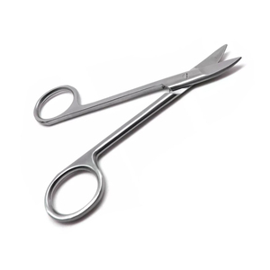Tijeras de corona curva de abeja de alta calidad, tijeras de goma de tejido de corte de alambre, herramientas de laboratorio quirúrgico Dental - Product Image 2