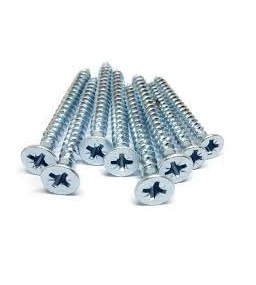 3.5x16mm vis à aggloméré Pozi vis à tête plate autotaraudeuses autotaraudeuses vis à bois fixation bois contreplaqué - Product Image 2