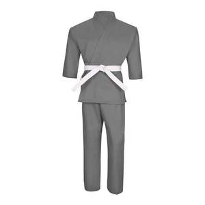 OEM algodón BJJ Gi para niños logotipo personalizado ligero brasileño Jiu Jitsu Kimono entrenamiento artes marciales uniformes - Product Image 3