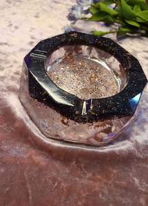 New Arrival UNIQUE DESGINES ASHTARY Modern Design Epoxy Resin & Wood <b>Ashtray</b> Joint Custom Color Logo <b>Portable</b> Indoor and Outdoor - Product Image 6