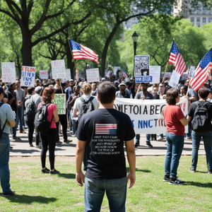 Camiseta con el poema "First They Came for the Immigrants", Producto Promocional Premium - Product Image 3