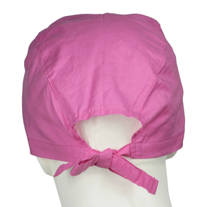 Hot Selling Cartoon Style Nurse Working Hat for Unisex Nurses Tie <b>Back</b> Design 100% Polyester <b>Canvas</b> Scrub Uniform Caps Hospital - Product Image 2