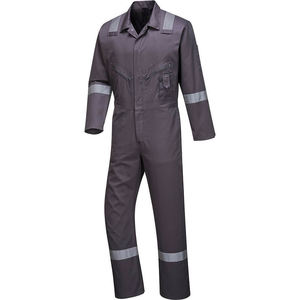 Ropa DE TRABAJO Overoles Reflectantes Hi Vis Engineer wear Overol Mangas largas Hi-Vis Taped Cotton Safety Overol Ignífugo - Product Image 1