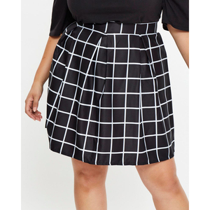 Nouvelles jupes pour femmes grande taille à motifs unis en vente en ligne 2025 Bonne qualité Nouveau style Prix bas Jupes pour femmes Fabriquées au Pakistan - Product Image 2