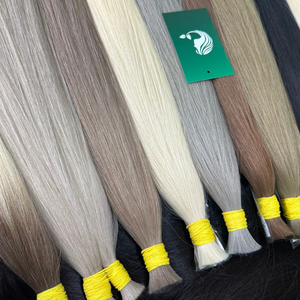 Extensión de cabello brasileño natural alineado con cutícula de alta calidad al por mayor cabello indio crudo a granel sin procesar - Product Image 5