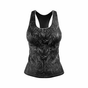 Camisetas sin mangas sublimadas de color sólido para gimnasio con logotipo personalizado, camisetas de yoga para mujer fabricadas a precio razonable, servicio OEM - Product Image 3