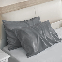 Vente d'usine – Taie d'oreiller de luxe 20x30 pouces en satin de soie pour cheveux et peau