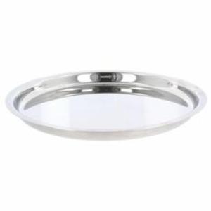 Plateau de service sophistiqué en acier inoxydable avec style raffiné pour les hors-œuvres et les boissons - Product Image 3