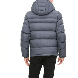 2024 Premium Quality High Street Canvas Puffer <b>Jacket</b> for Men Winter <b>Warm</b> Zip-Up <b>Waterproof</b> & Quick Dry - Product Image 3