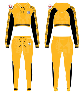 Survêtement Sigma Gamma Rho brodé pour femmes, coupe ajustée |   Costume sur mesure brodé pour femmes de la sororité SGR, style grec ajusté - Product Image 5